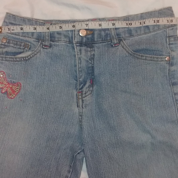 GOT 2B REAL Light Denim Girls Jeans Size: 14/16 - Picture 9 of 12